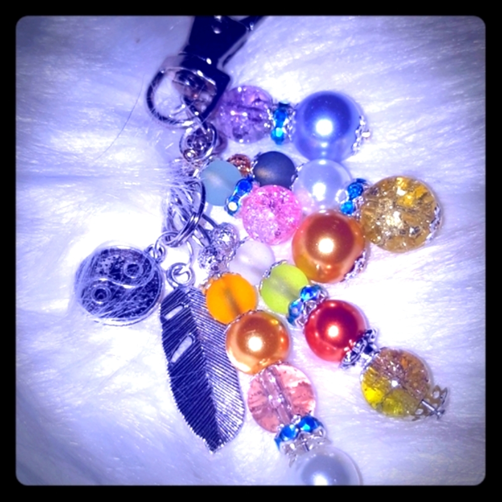 🎀Handmade Keychain/Purse Or Bag Charm🎀